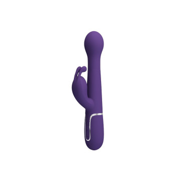 Pretty Love - Dejon Vibrador Rabbit 3 En 1 Multifunción Morado |