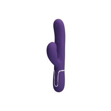 Pretty Love - Perlita Vibrador Punto G 3 En 1 Multifunción Morado |