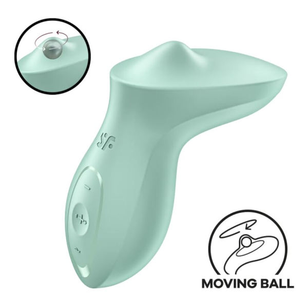 SATISFYER - EXCITERRR VIBRADOR LAY-ON CLÍTORIS MENTA