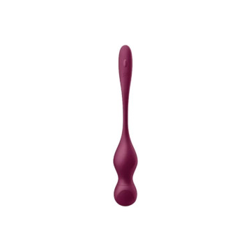 Satisfyer - Love Birds Vary Bolas Vibradores App Gratuita Rojo Vino
