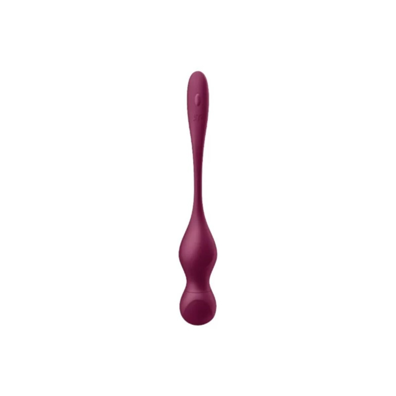 Satisfyer - Love Birds Vary Bolas Vibradores App Gratuita Rojo Vino