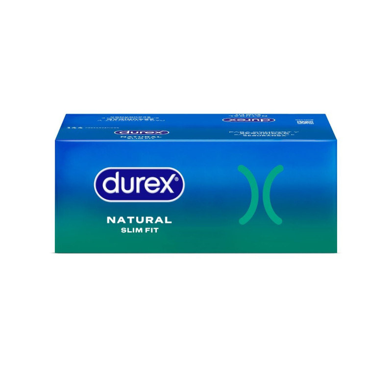 Durex - Natural Slim Fit Basic 144 Unidades | Vybes.it