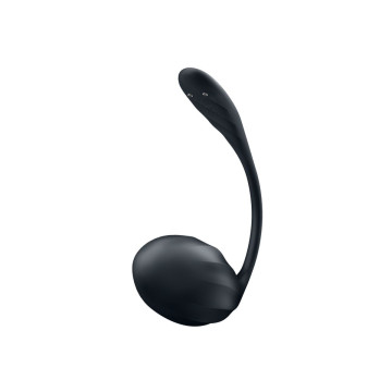 Satisfyer - Ribbed Petal Estimulador Punto G Control Remoto Negro