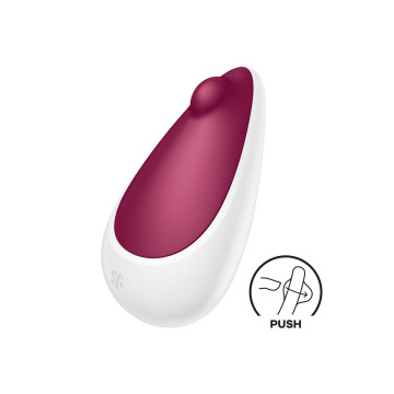 Satisfyer - Spot On 3 Estimulador De Clítoris Rojo | Vybes.it