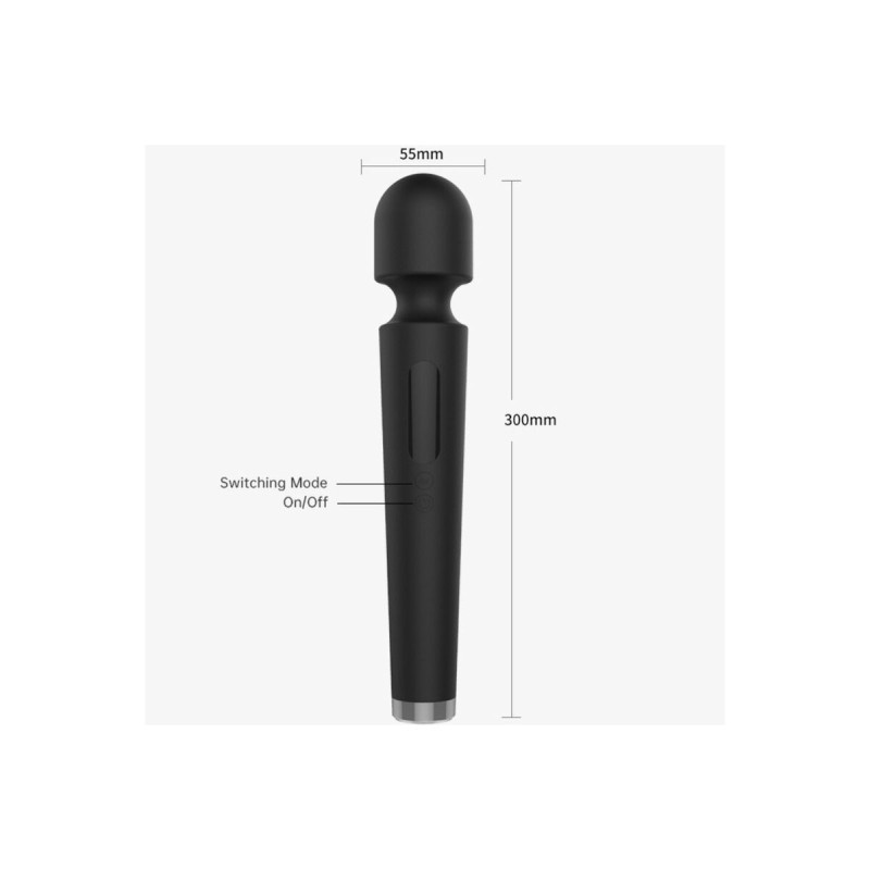 ARMONY - X POWER LARGE MASSAGER & VIBRATOR 7 VIBRATIONS BLACK - ARMON…