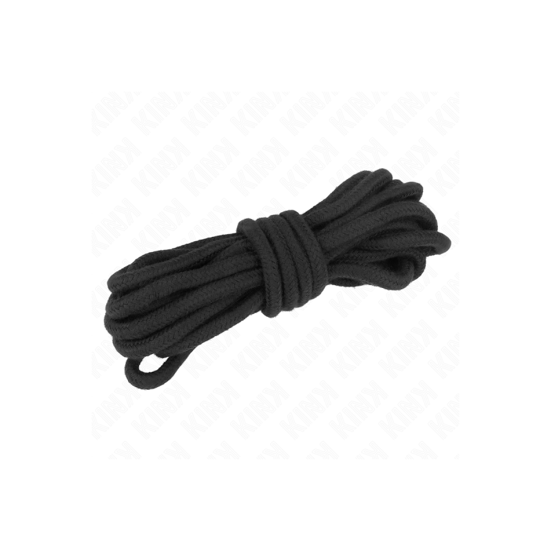 KINK - CORDA IN COTONE 10 METRI NERA - KINK ROPE ARTS - Corde