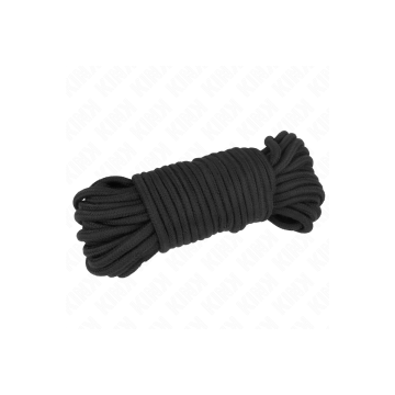 KINK - CORDE EN COTON 20 MÈTRES NOIR - KINK ROPE ARTS - Cordes