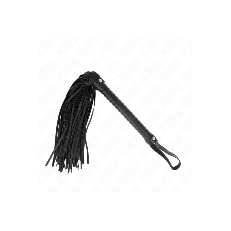 KINK - WHIP WITH BLACK TEXTURED HANDLE 48.5 CM - KINK IMPACT & TOUCH…