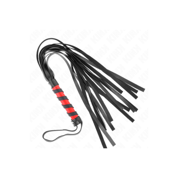KINK - FOUET À MANCHE COURT 45 CM - KINK IMPACT & TOUCH - Fouets BDSM