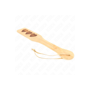 KINK - PALETTE EN BAMBOU DESIGN COEUR 32 X 5,5 CM - KINK IMPACT & TOU…