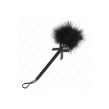 KINK - NYLON ROPE WAND WITH TICKLE FEATHERS AND BLACK BOW 25 CM - KIN…