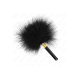 KINK - SCHWARZ-GOLD METALL KITZELFEDERN 18 CM - KINK IMPACT & TOUCH -…