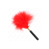 KINK - RED GOLD METAL TICKLE FEATHERS 18 CM - KINK IMPACT & TOUCH - T…