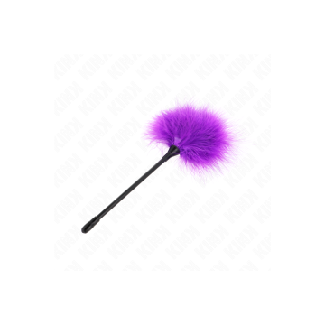 KINK - PLUMES TICKLE VIOLES UTILISÉES POUR LE KIT BONDAGE 27 CM - KIN…