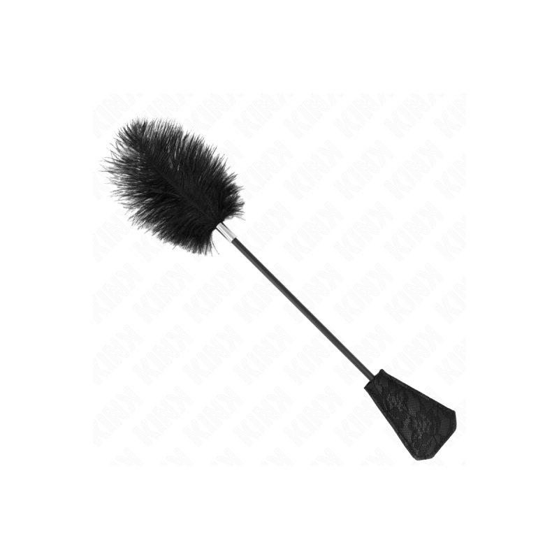 KINK - STRAUSSENFEDERN ZUM KITZELN MIT SPITZENPALETTE 56 CM - KINK IM…