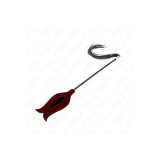 KINK - Fouet à pompon en silicone forme rose 45 cm - KINK IMPACT & TO…