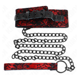 KINK - SPITZENKETTE MIT GÜRTEL MIT ECHTLEDERGÜRTEL 105 CM / 44 X 5,5 CM
