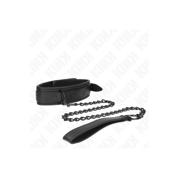 Kink - Collier De Bondage En Néoprène Modèle 2 Avec Ceinture 78 Cm