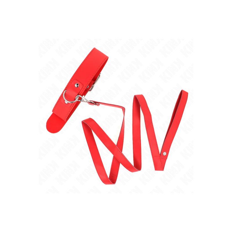 KINK - COLLIER AVEC CEINTURE 116 CM BRACELET ROJO AJUSTABLE 32-50 CM…