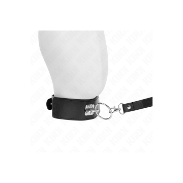 KINK - NIETENLEINE 116 CM HALSBAND MIT KUNSTLEDERBAND 50 X 5 CM - KIN…
