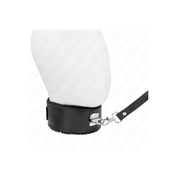 KINK - HALSKETTE MIT GÜRTEL 116 CM MIT SCHWARZEM LEDERBAND VERSTELLBA…