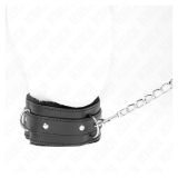 KINK - COLLAR CON CORREA 65 CM CON RESTRICCIONES NEGRO AJUSTABLE 36-42 CM X 5.5 CM