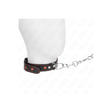 KINK - NECKLACE WITH STRAP 65 CM HEART DETAILS 52.5 X 2.5 CM - KINK C…