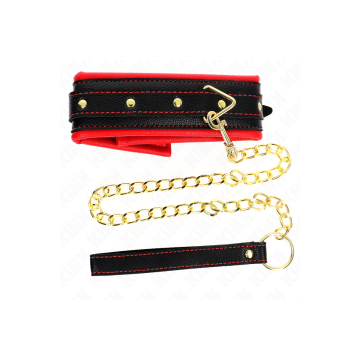 Kink - Collier Avec Bracelet Imitation Cuir Éponge Modèle 2
