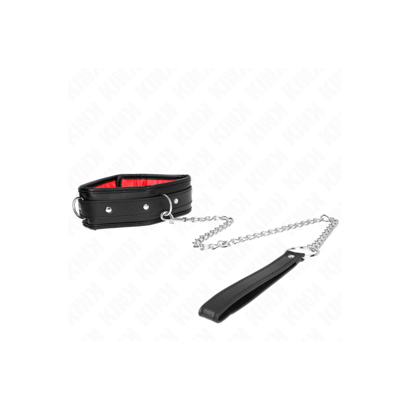 KINK - COLLANA CON CINTURINO IN SIMILPELLE SPUGNA MODELLO 3 REGOLABIL…