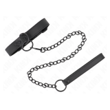 KINK - COLLAR CON CORREA 65 CM OSCURO AJUSTABLE 37-54 CM X 3 CM