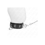 Kink - Collana Schiavitù 3 Anelli Con Cinturino 80 Cm 53 X 5 Cm |