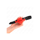 KINK - BÂILLON ENTIÈREMENT SILICONE 55 x 2 CM AVEC BOULE DE 5 CM TAIL…