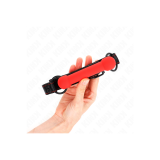 KINK - KNOCHENGAG MIT KUNSTLEDERBAND ROT VERSTELLBAR 41-57 CM - KINK…