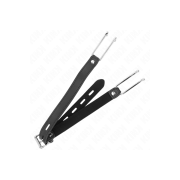 KINK - METAL HOOK GAG 11.5 CM WITH LEATHERETTE STRAP ADJUSTABLE 39-58…