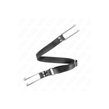 KINK - METAL HOOK GAG ADJUSTABLE 36-52 CM - KINK COLLAR & GAG - Gags