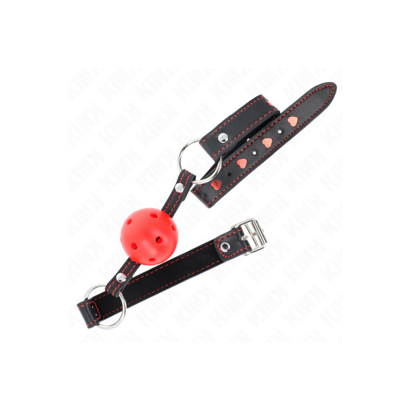 KINK - BÂTON CREUX DUR ROUGE MODÈLE 2 65 x 2,5 CM - KINK COLLAR & GAG…