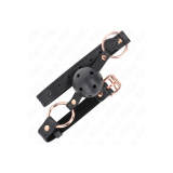 KINK - PALLA PREMIUM IN TPE 4 CM GAG 60 x 2 CM - KINK COLLAR & GAG -…