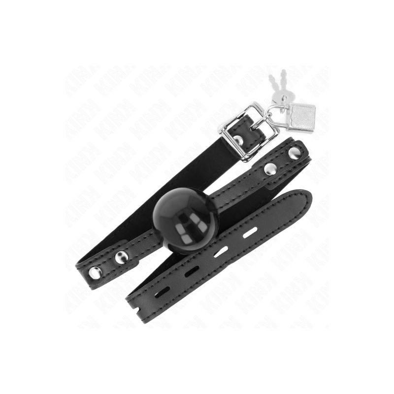 KINK - SOFT TPE BALL 4 CM GAG MODEL 3 60 x 2 CM ADJUSTABLE 37-52 CM -…