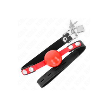KINK - SOFT TPE BALL 4 CM GAG MODEL 4 60 x 2 CM ADJUSTABLE 37-52 CM -…