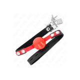 KINK - SOFT TPE BALL 4 CM GAG MODEL 4 60 x 2 CM ADJUSTABLE 37-52 CM -…