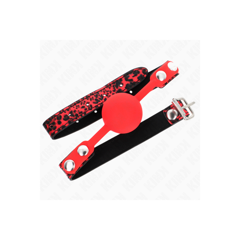 KINK - SILIKONBALL 4 CM GAG MODELL 2 60 x 2 CM - KINK COLLAR & GAG -…