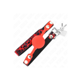 KINK - MODEL 2 SILICONE BALL 4 CM GAG WITH LOCK 60 x 2 CM - KINK COLL…
