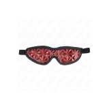KINK - SERRE-TÊTE MOTIF DIAMANTS ROUGE 20,5 x 6 CM - KINK MASKED ALLU…