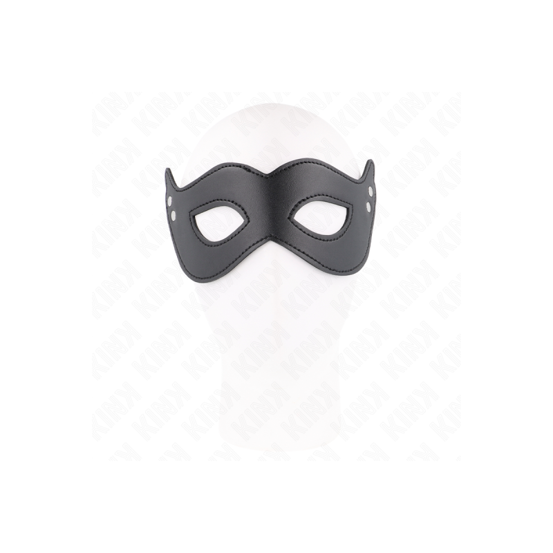 KINK - MASCHERA IN SIMILPELLE CON RIVETTI MODELLO 1 26 x 8 CM - KINK…