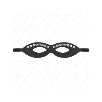 KINK - MASQUE POUR LES YEUX AVEC MINI RIVETS MODÈLE 1 20,5 x 5,5 CM -…