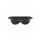 KINK - KUNSTLEDERMASKE MIT ABNEHMBAREN AUGENABDECKUNGEN 22 x 9 CM - K…