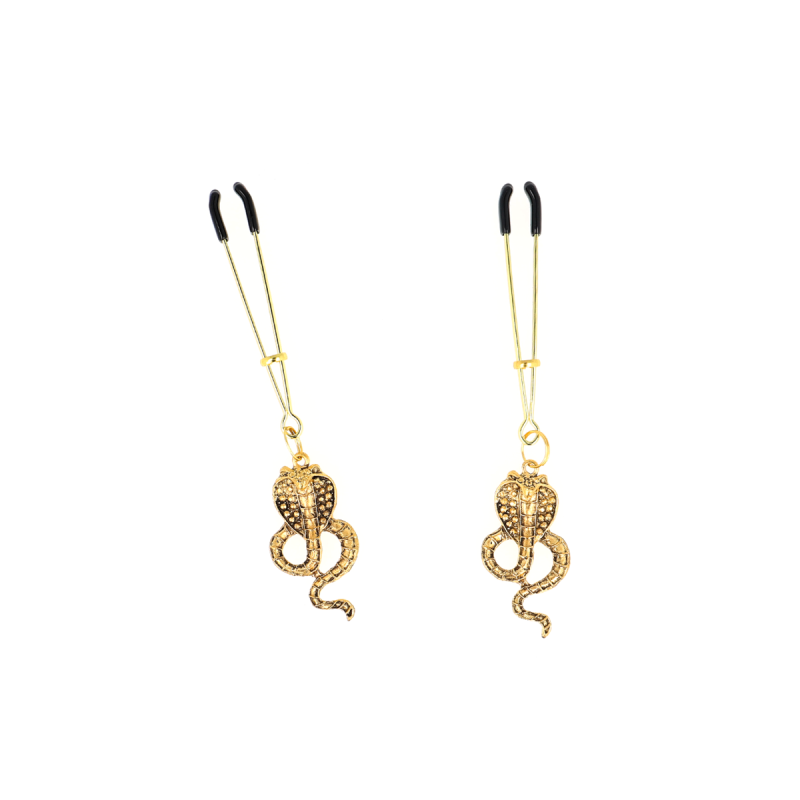 KINK - PINCES À METELIERS PENDENTIF COBRA 6 CM - KINK NIPPLE GRIP - P…