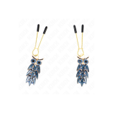 Kink - Pinces À Téléton Pendentif Chouette 6 Cm | Vybes.it