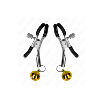 KINK - PINZA PER CAPEZZOLO A CAMPANA SINGOLA ORO 6 CM - KINK NIPPLE G…