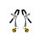 KINK - GOLDENE EINZELNE GLOCKEN-NIPPELNKLEMME 6 CM - KINK NIPPLE GRIP…